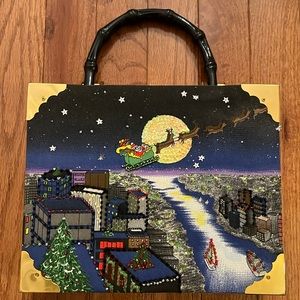 Braciani Christmas Cigar Box Purse